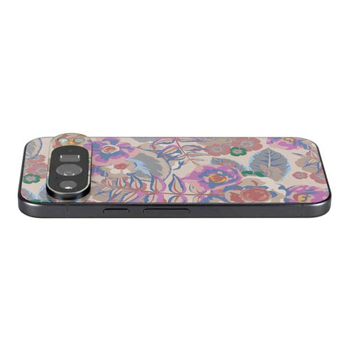 Warm Taupe Floral Pixel 9 Pro XL Skin